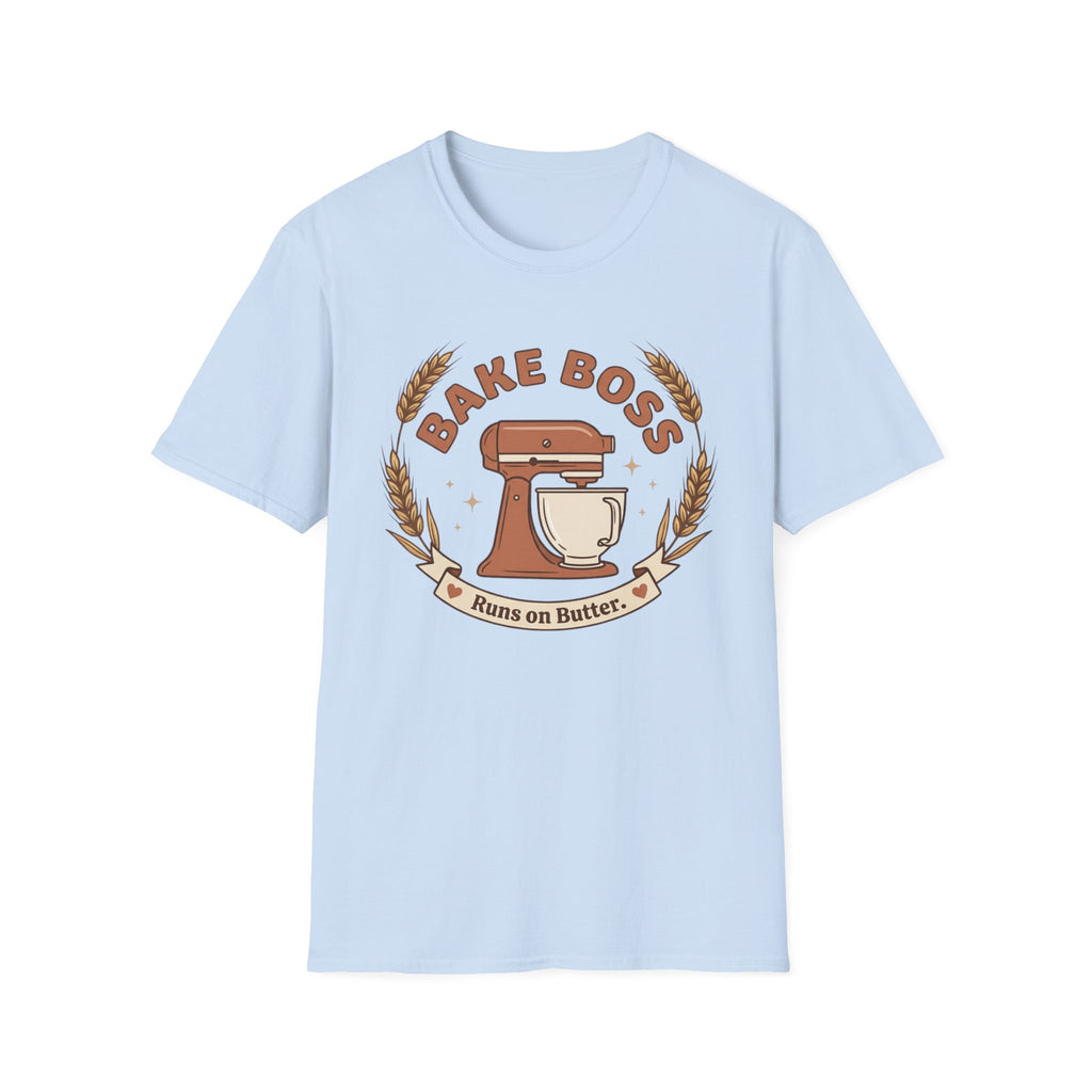 Bake Boss Runs On Butter T-Shirt