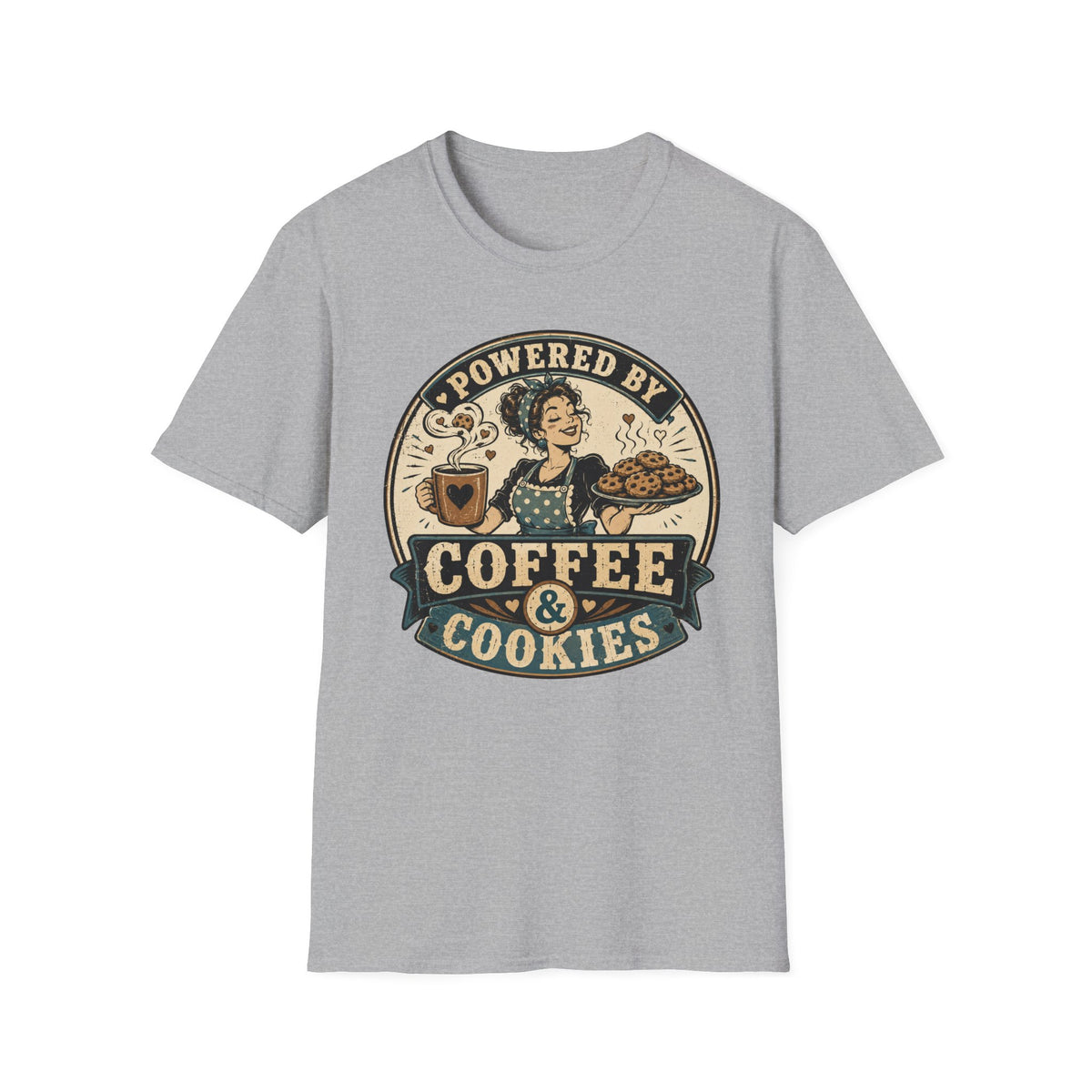 Powered By Coffee & Cookies T-Shirt
