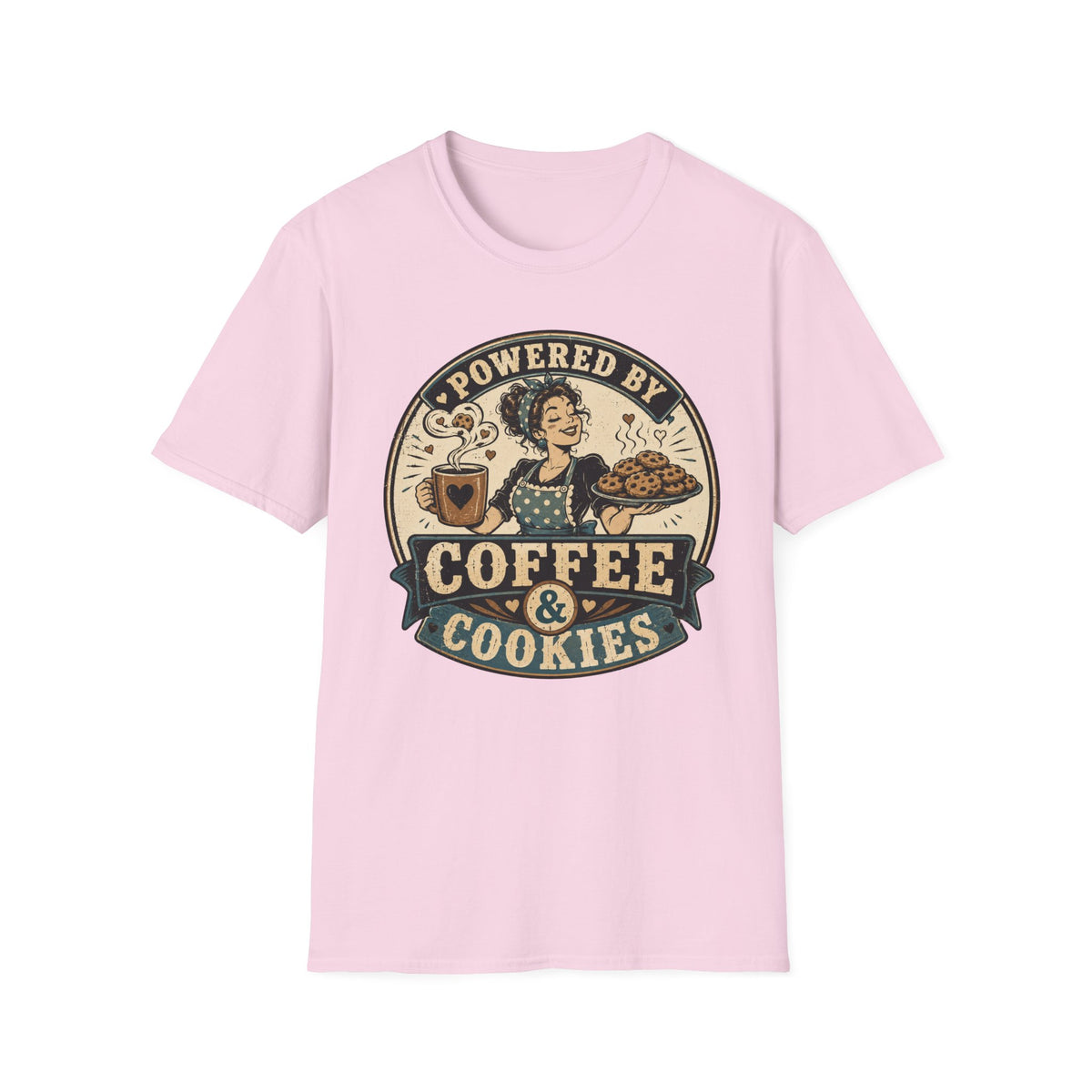 Powered By Coffee & Cookies T-Shirt