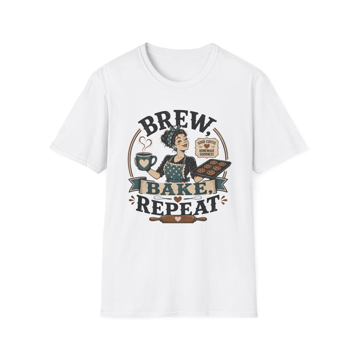 Brew Bake Repeat T-Shirt