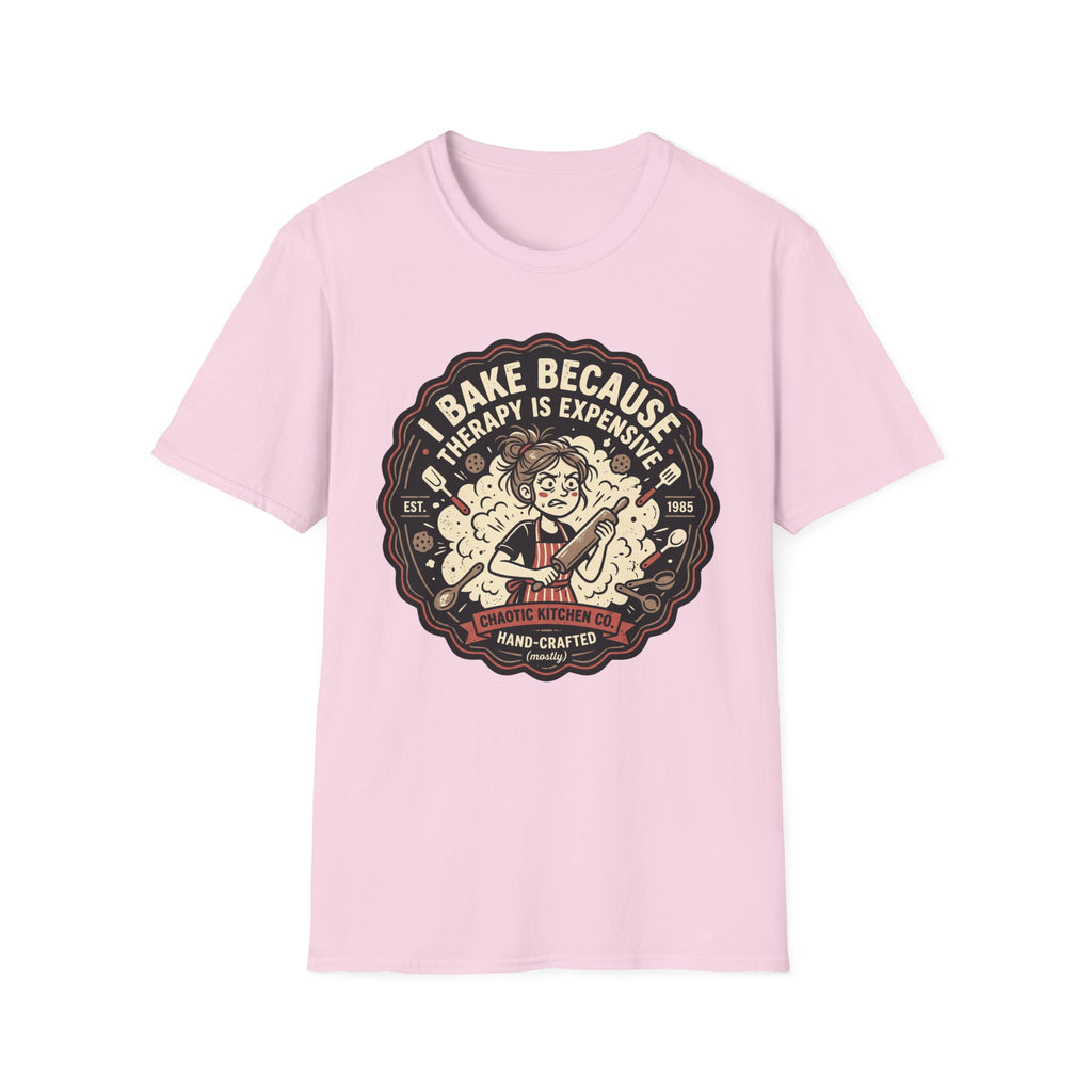 I Bake Because Therapy is Expensive T-Shirt