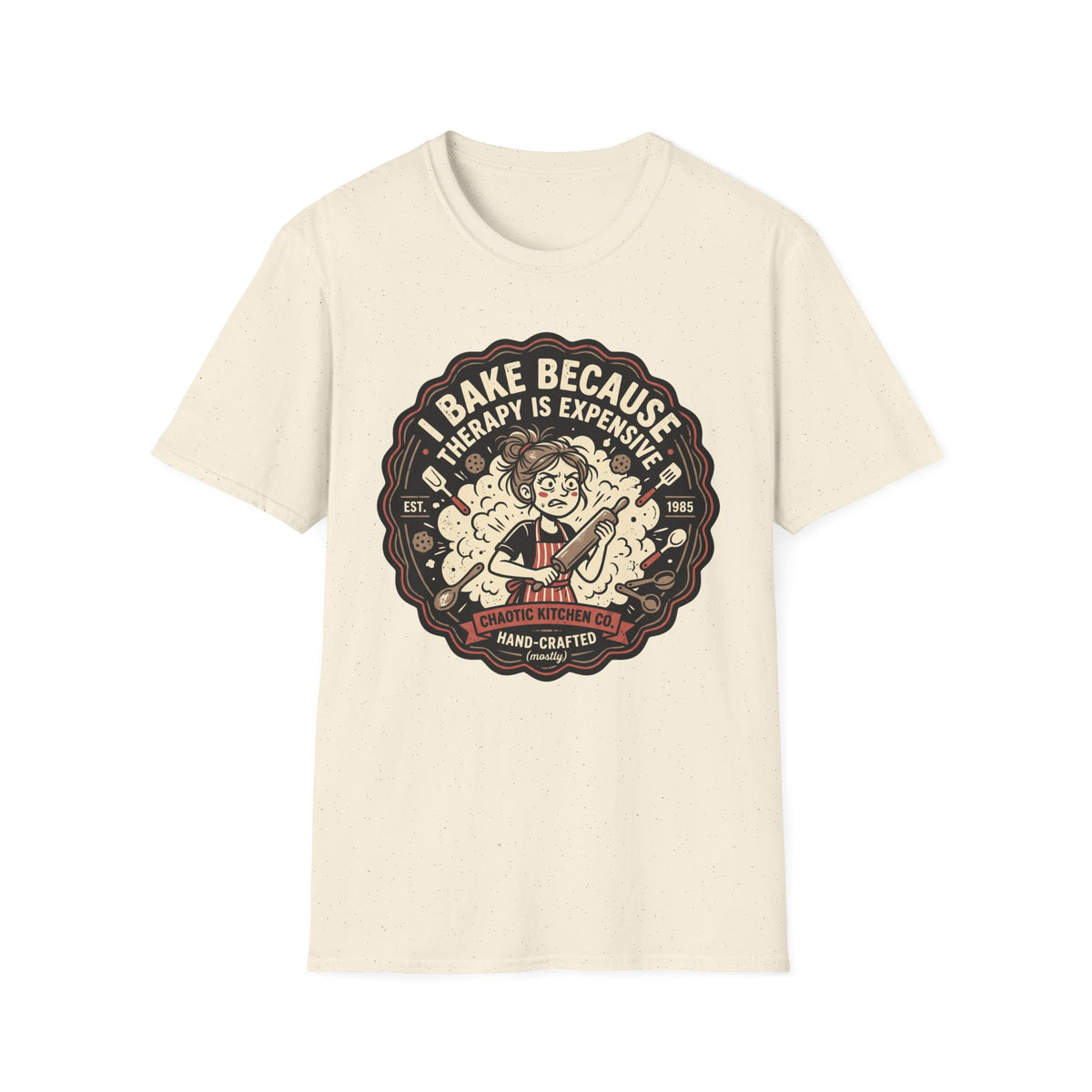I Bake Because Therapy is Expensive T-Shirt