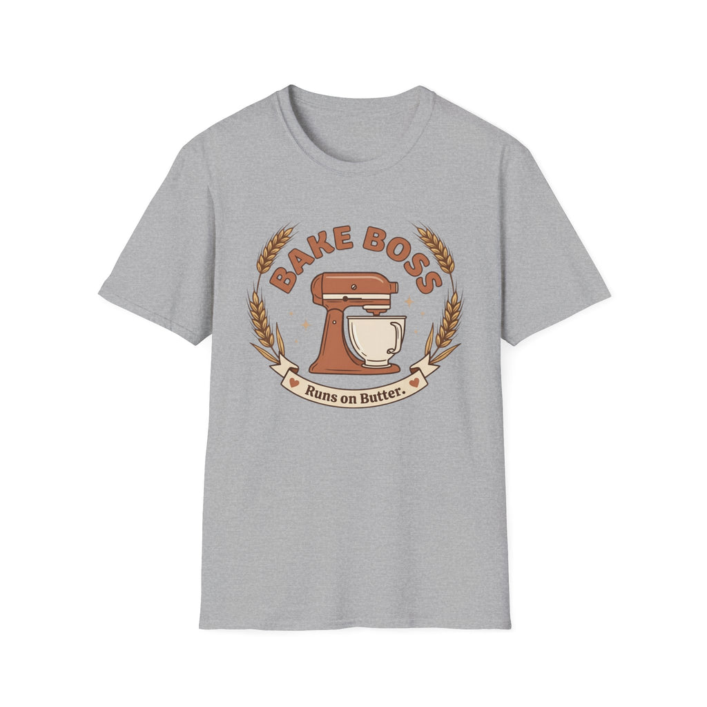 Bake Boss Runs On Butter T-Shirt
