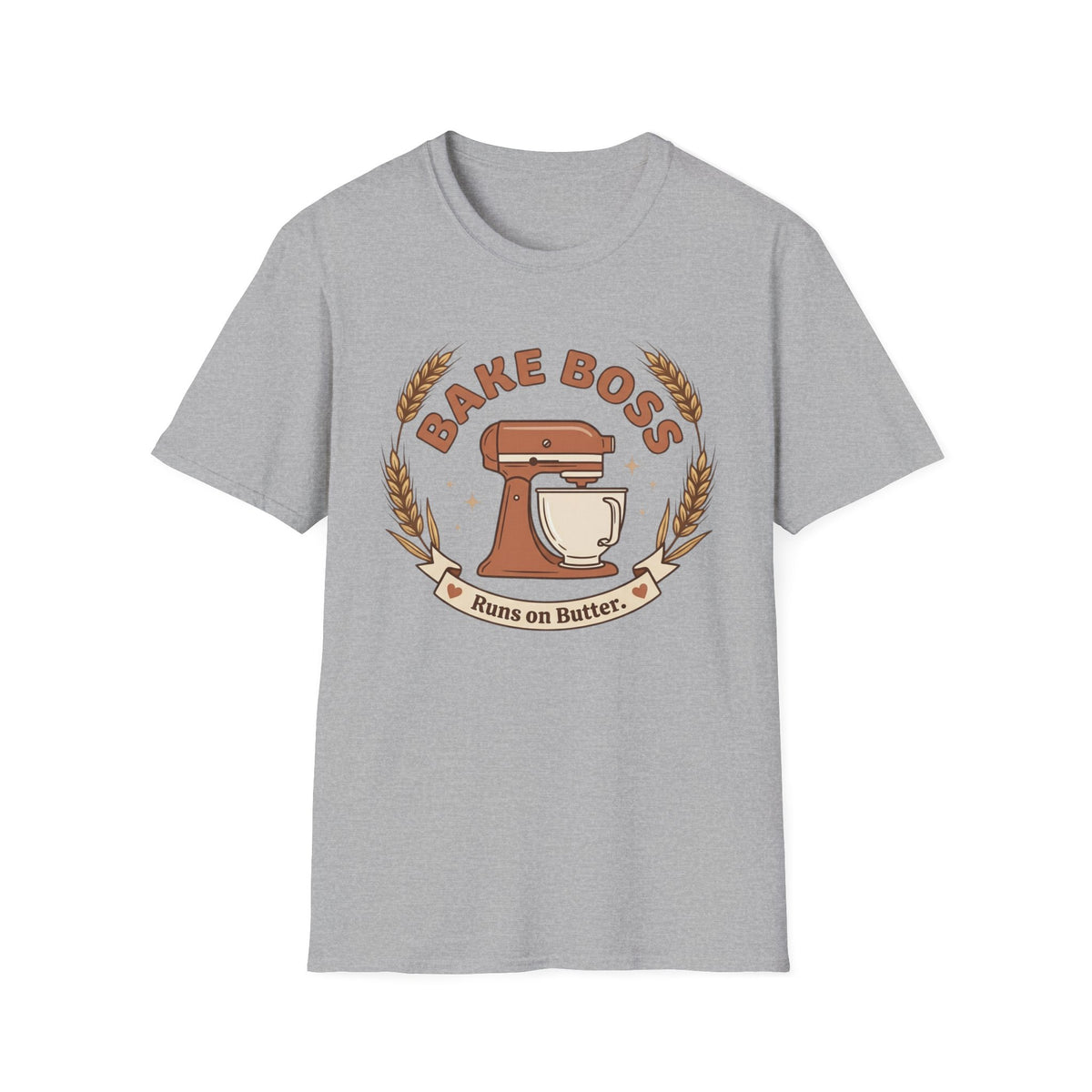 Bake Boss Runs On Butter T-Shirt