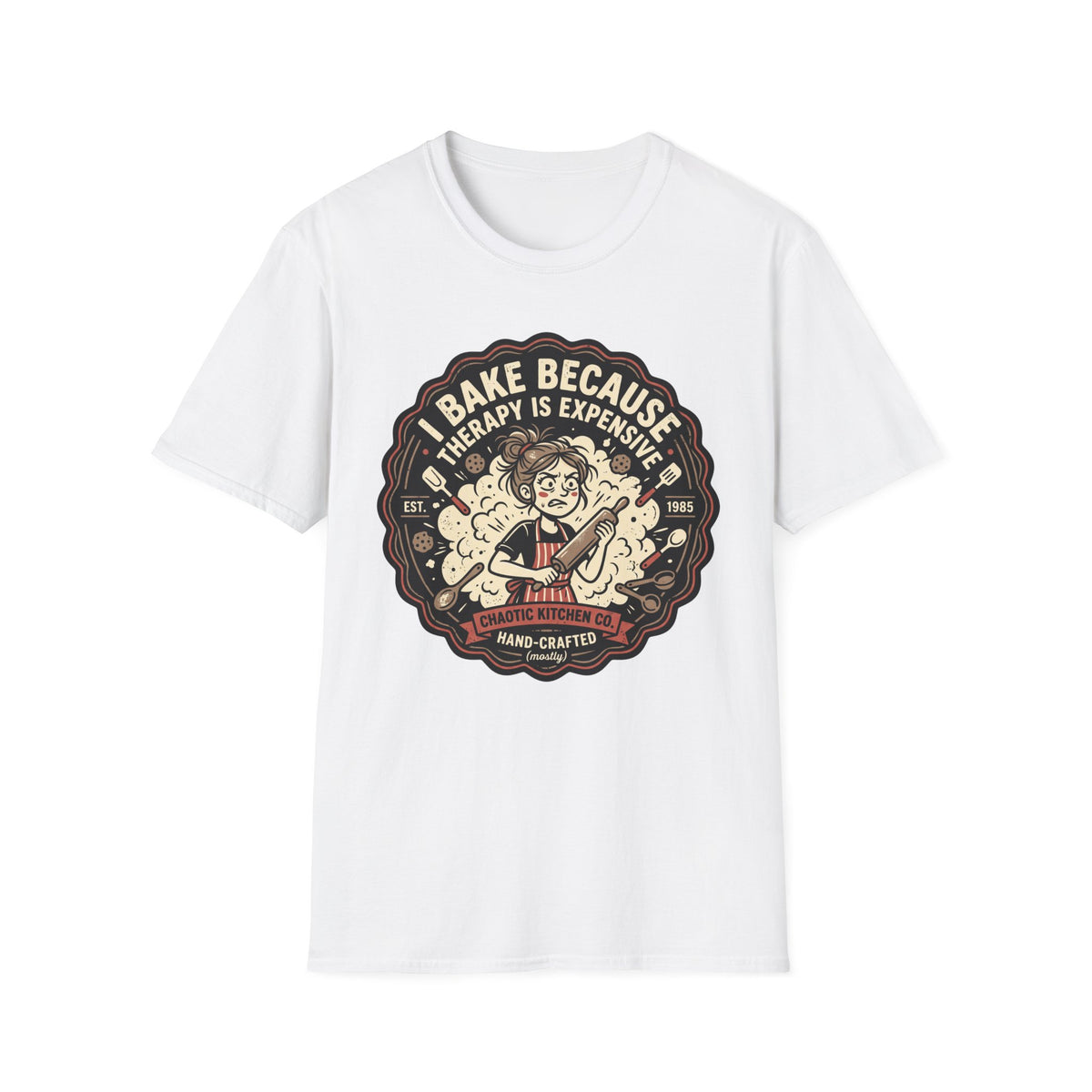 I Bake Because Therapy is Expensive T-Shirt