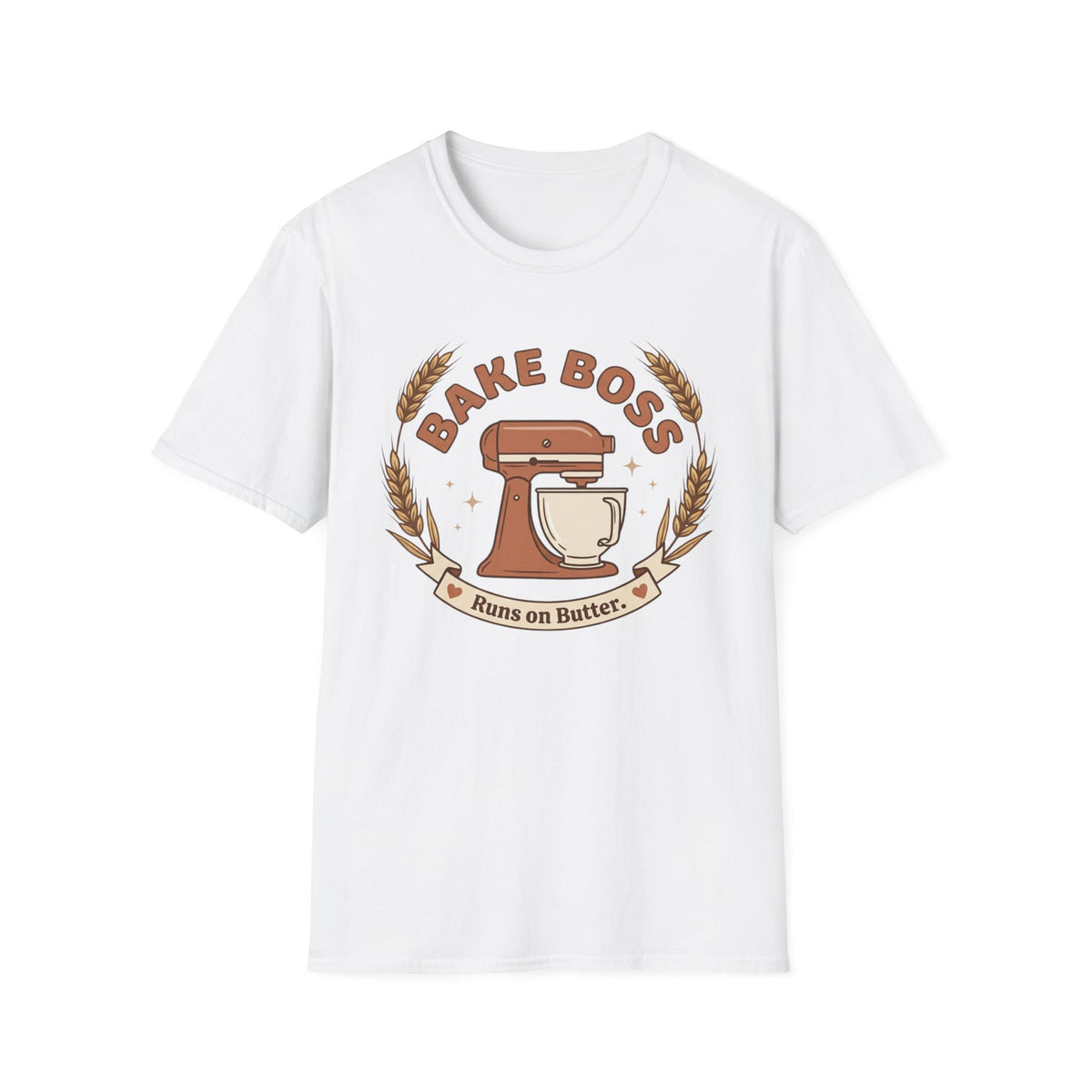 Bake Boss Runs On Butter T-Shirt