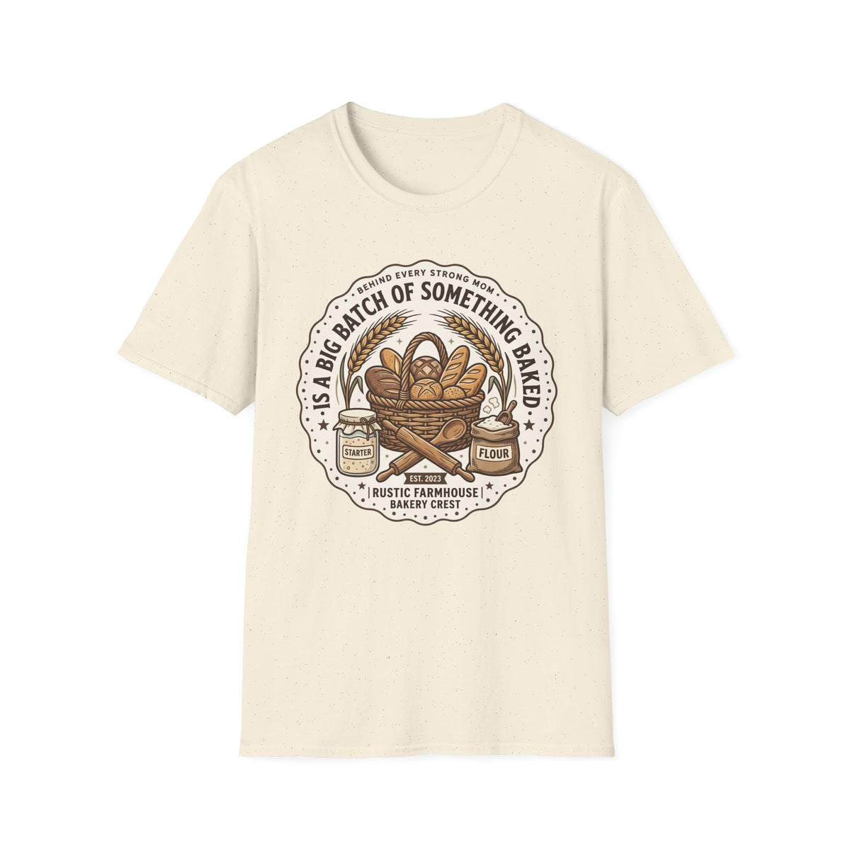 Behind Every Strong Mom T-Shirt