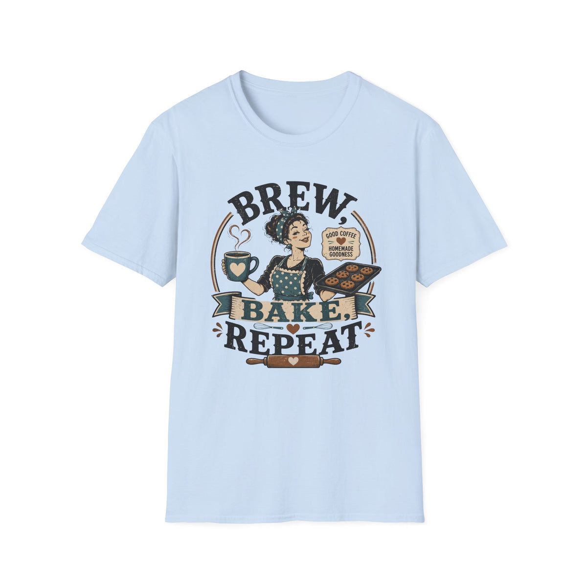 Brew Bake Repeat T-Shirt