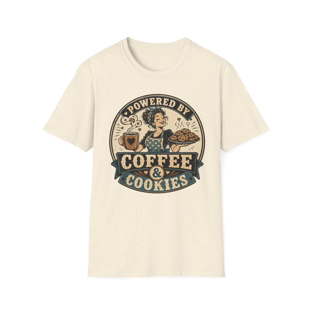 Powered By Coffee & Cookies T-Shirt