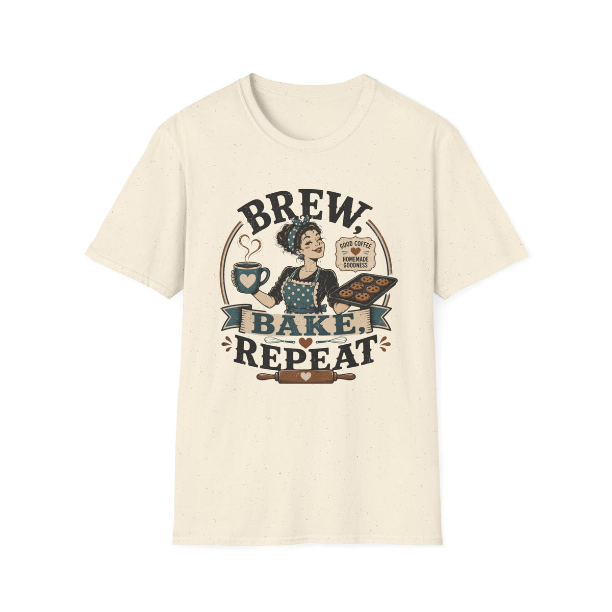 Brew Bake Repeat T-Shirt