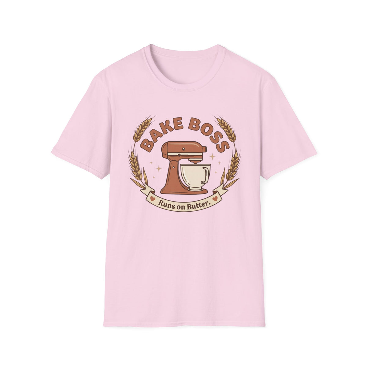 Bake Boss Runs On Butter T-Shirt