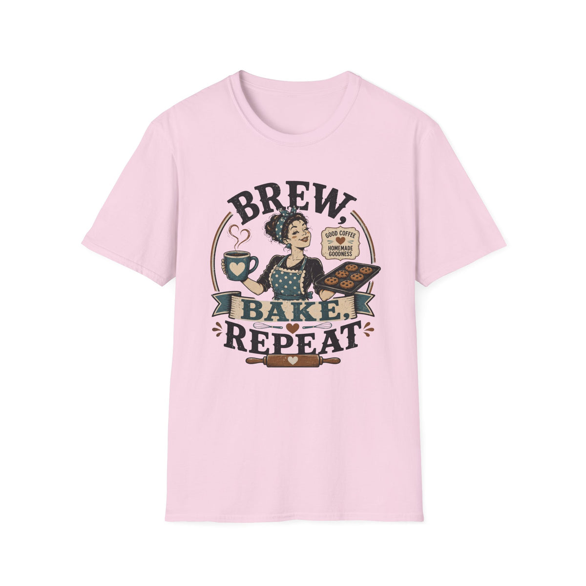 Brew Bake Repeat T-Shirt